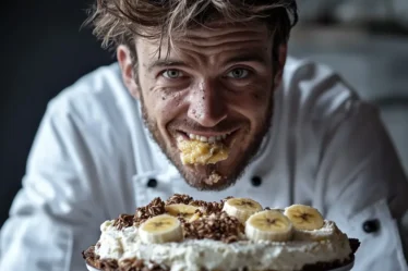 recette gateau banane flocon d'avoine