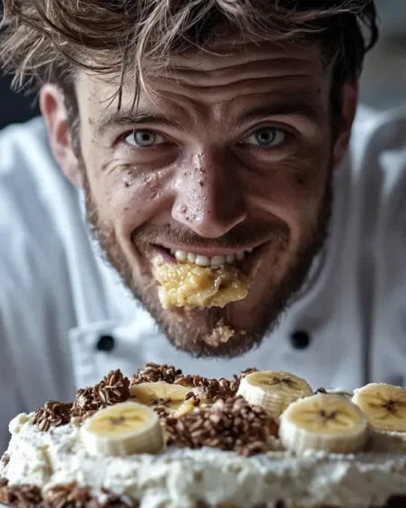 recette gateau banane flocon d'avoine