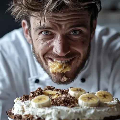 recette gateau banane flocon d'avoine