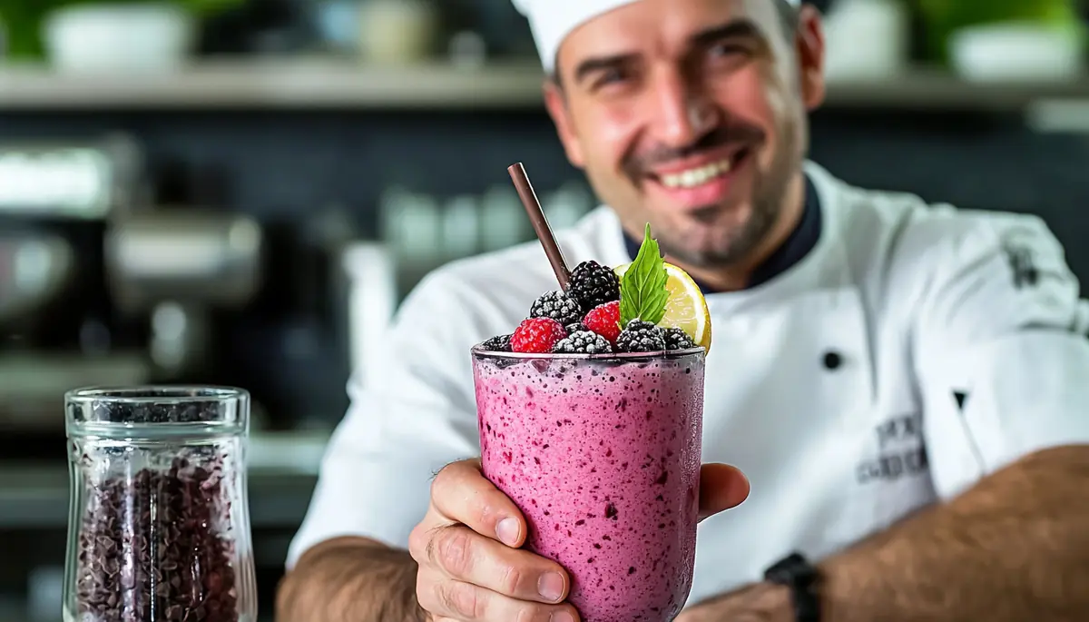 recette Smoothie Canneberge Poire Citron