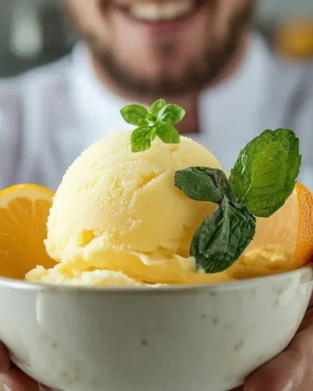 recette sorbet citron