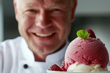 recette sorbet fraise​