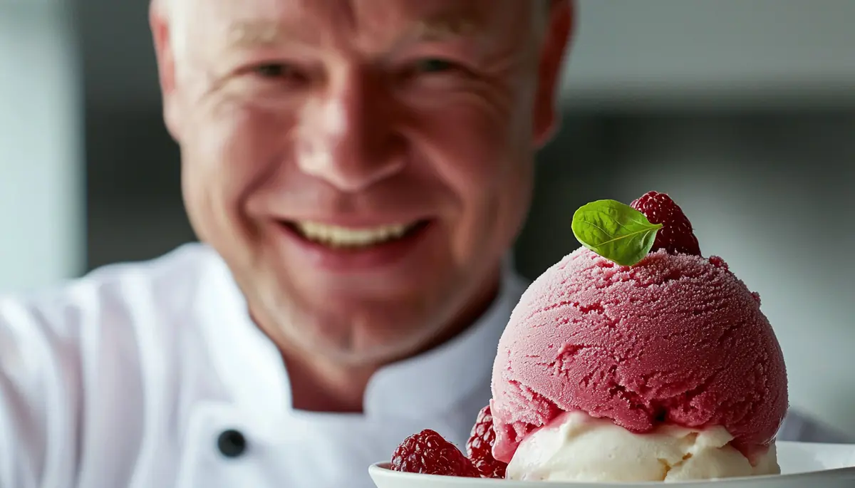 recette sorbet fraise​