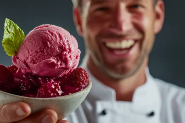 recette sorbet framboise