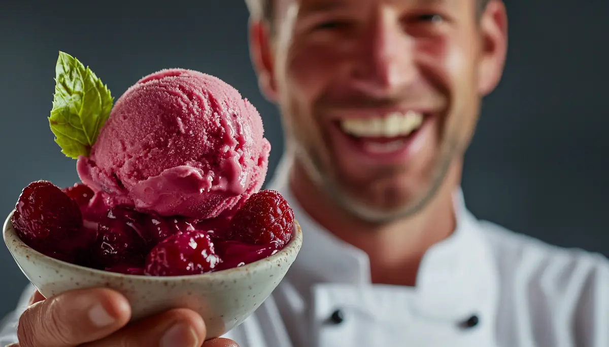 recette sorbet framboise
