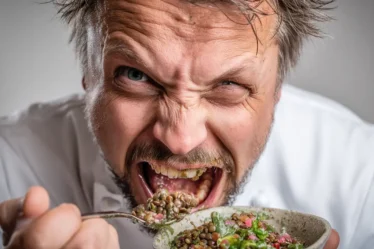 salade de lentilles corail