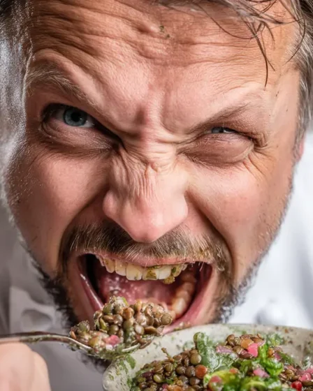 salade de lentilles corail